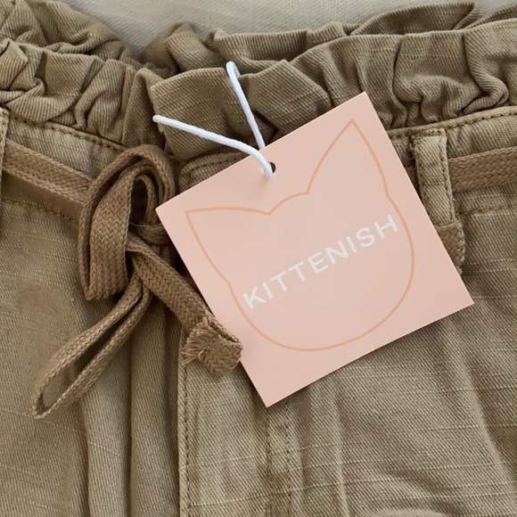 Kittenish Paperbag shorts size small - Picture 3 of 4